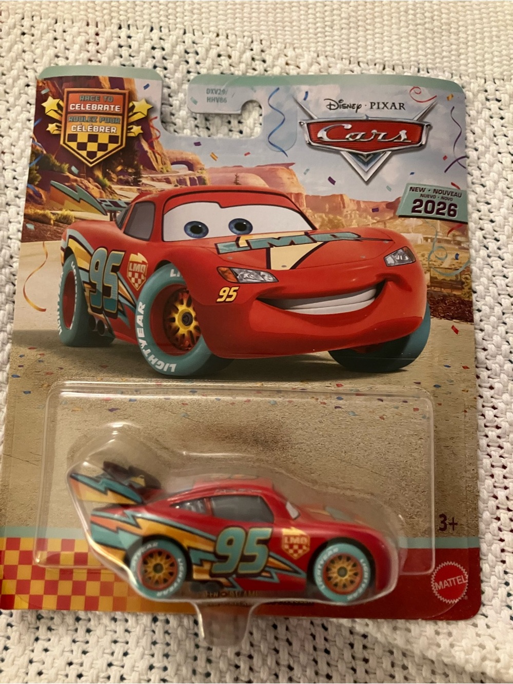 Mattel Disney Pixar Cars Lightning McQueen Die-Cast Toy - Red